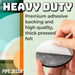 Heavy Duty Round Felt Pad for 1/2 in. Pipe Floor Flange, 2.75 in. Diameter (4-Pack) - Sweatfully