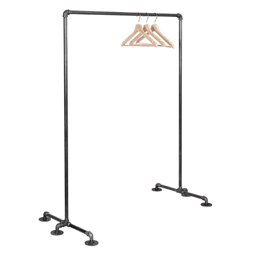 Freestanding Clothing Rack By PIPE DECOR - Sweatfully