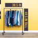 Freestanding Clothing Rack By PIPE DECOR - Sweatfully