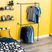 Wall Mounted Double Hung Clothing Rack - Sweatfully
