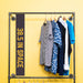 Freestanding Double Clothing Rack - Sweatfully