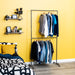 Freestanding Double Clothing Rack - Sweatfully