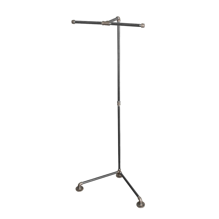 Freestanding Tee-Style Pipe Clothing Rack - Sweatfully