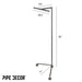 Freestanding Tee-Style Pipe Clothing Rack - Sweatfully