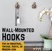 90 Degree Elbow Wall Hook Kit (2 Pack) - Sweatfully
