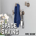 Tee-Shaped Wall Hook Kit (2 Pack) - Sweatfully