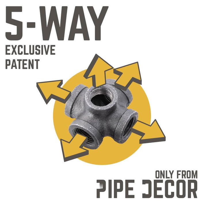 Paper Towel Holder By PIPE DECOR - Sweatfully