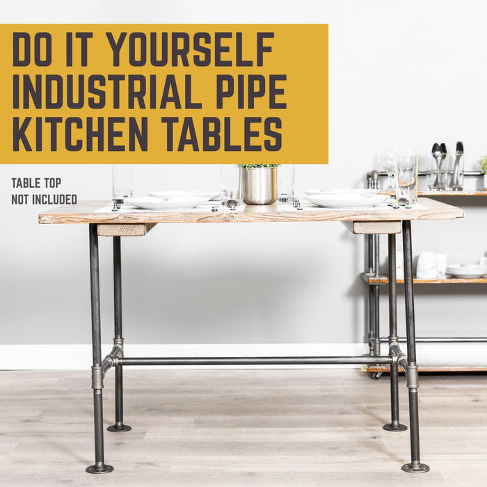 Poker Kitchen Table By PIPE DECOR - Sweatfully