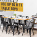 Poker Kitchen Table By PIPE DECOR - Sweatfully
