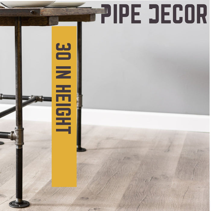Poker Kitchen Table By PIPE DECOR - Sweatfully