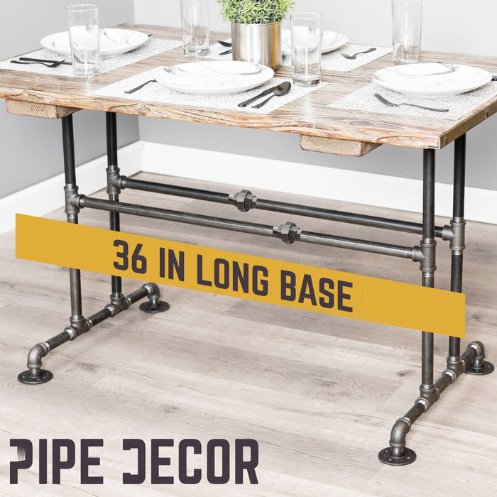 Bridge Kitchen Table By PIPE DECOR - Sweatfully