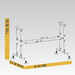 Bridge Kitchen Table By PIPE DECOR - Sweatfully