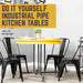 Blackjack Kitchen Table By PIPE DECOR - Sweatfully