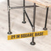 Solitaire Kitchen Table By PIPE DECOR - Sweatfully
