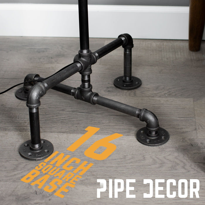 Reader Floor Lamp By PIPE DECOR - Sweatfully