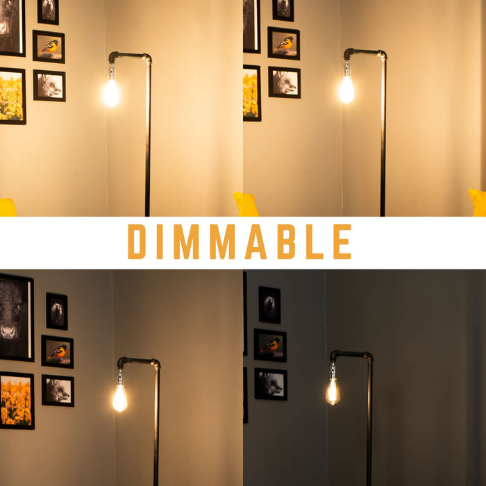 Reader Floor Lamp By PIPE DECOR - Sweatfully