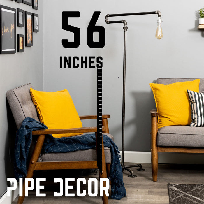 Hanger Floor Lamp By PIPE DECOR - Sweatfully