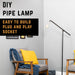 Telescope Floor Lamp By PIPE DECOR - Sweatfully