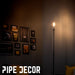 Torch Floor Lamp By PIPE DÉCOR - Sweatfully