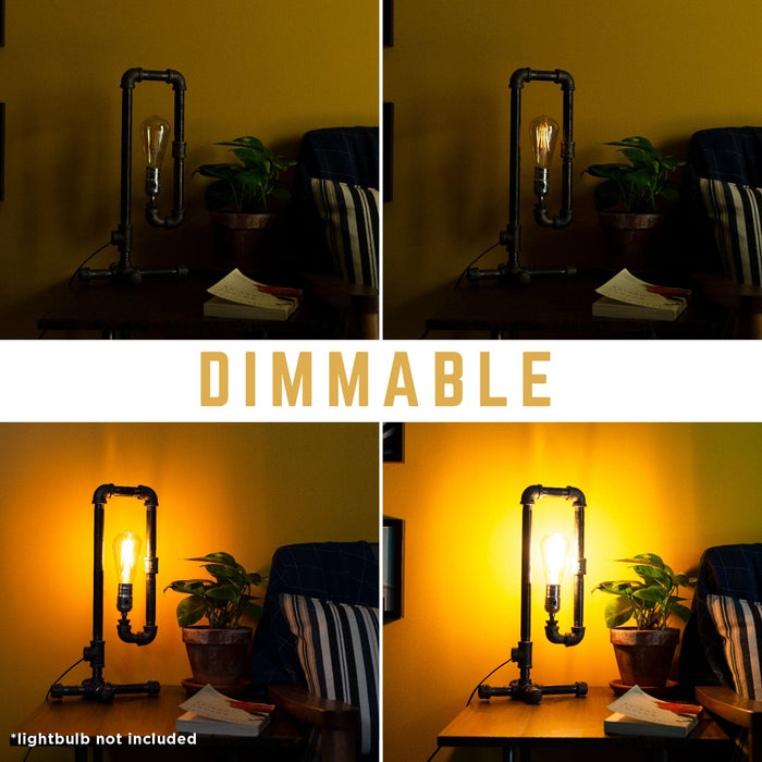 Convertible Table Lamp By PIPE DECOR - Sweatfully