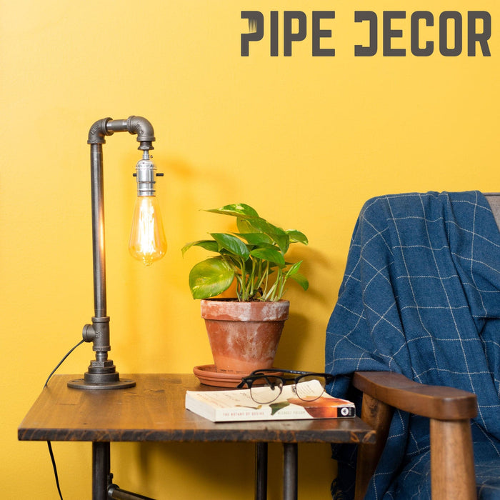 Reader Table Lamp By PIPE DECOR - Sweatfully