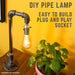 Reader Table Lamp By PIPE DECOR - Sweatfully
