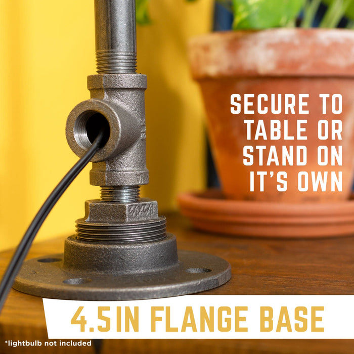 Torch Table Lamp By PIPE DECOR - Sweatfully