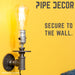 Wall Sconce By PIPE DECOR - Sweatfully