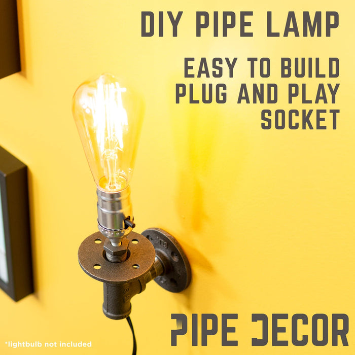 Wall Sconce By PIPE DECOR - Sweatfully