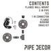 Wall Sconce By PIPE DECOR - Sweatfully