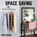 Wall-Mounted Tee-Style Pipe Clothing Rack - Sweatfully