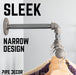 Wall-Mounted Tee-Style Pipe Clothing Rack - Sweatfully