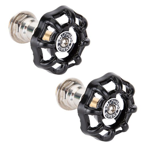 Black Industrial Spigot Handle (2-Pack) - Sweatfully