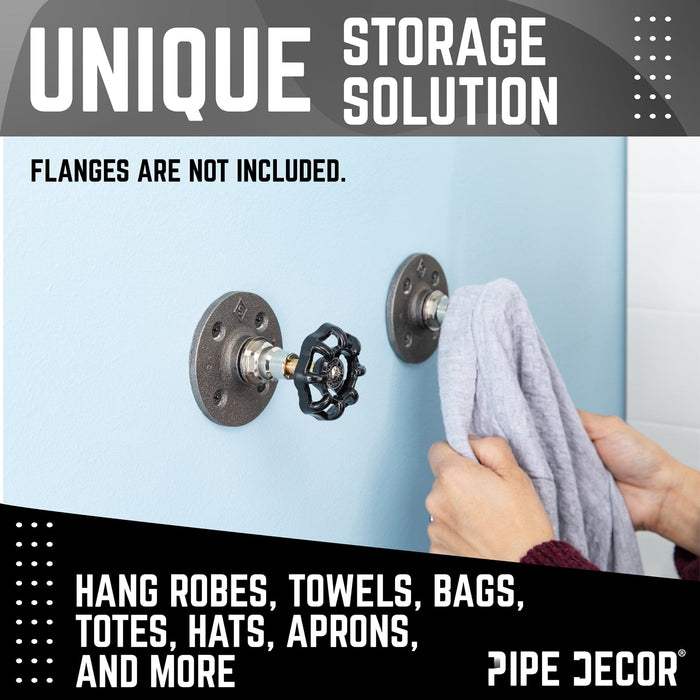 Black Industrial Spigot Handle (2-Pack) - Sweatfully