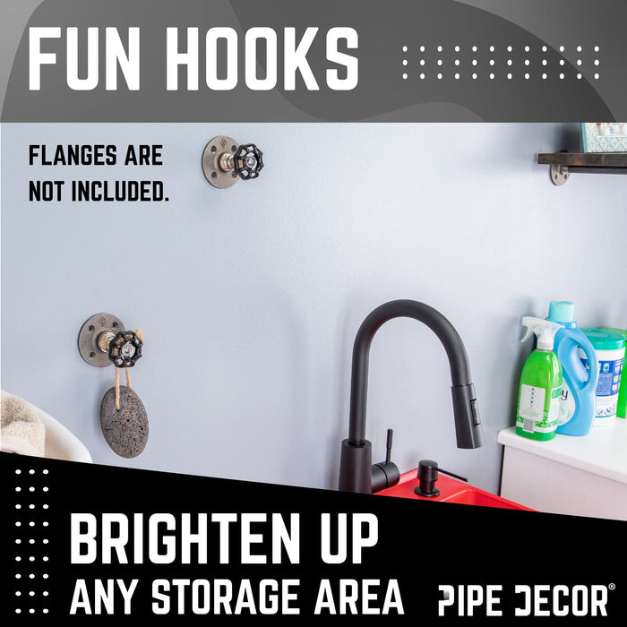 Black Industrial Spigot Handle (2-Pack) - Sweatfully