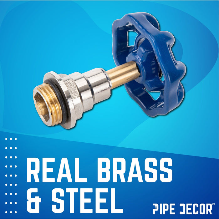 Blue Industrial Spigot Handle (2-Pack) - Sweatfully