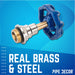 Blue Industrial Spigot Handle (2-Pack) - Sweatfully