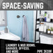 Black Industrial Spigot Wall Hook with Flange (2-Pack) - Sweatfully