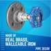Blue Industrial Spigot Wall Hook with Flange (2-Pack) - Sweatfully