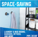 Blue Industrial Spigot Wall Hook with Flange (2-Pack) - Sweatfully