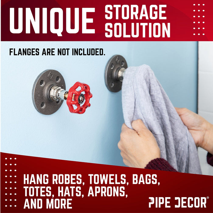 Red Industrial Spigot Handle (2-Pack) - Sweatfully