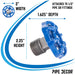 Blue Industrial Spigot with Plug (2-Pack) - Sweatfully
