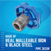 Blue Industrial Spigot with Plug (2-Pack) - Sweatfully