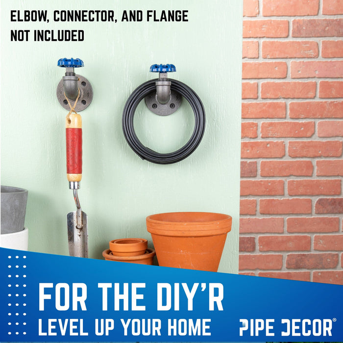 Blue Industrial Spigot with Plug (2-Pack) - Sweatfully