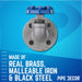 Blue Industrial Curved Spigot Wall Hook with Flange (2-Pack) - Sweatfully
