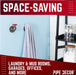 Red Industrial Curved Spigot Wall Hook with Flange (2-Pack) - Sweatfully