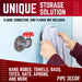Red Industrial Spigot with Plug (2-Pack) - Sweatfully