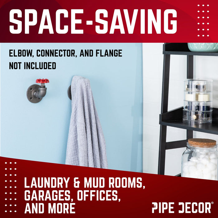 Red Industrial Spigot with Plug (2-Pack) - Sweatfully