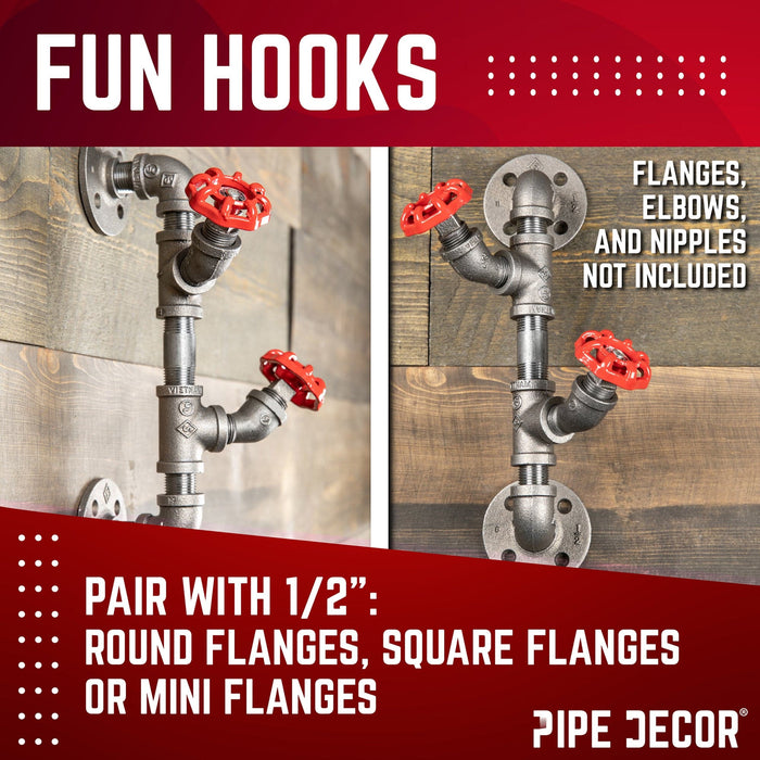 Red Industrial Spigot with Plug (2-Pack) - Sweatfully