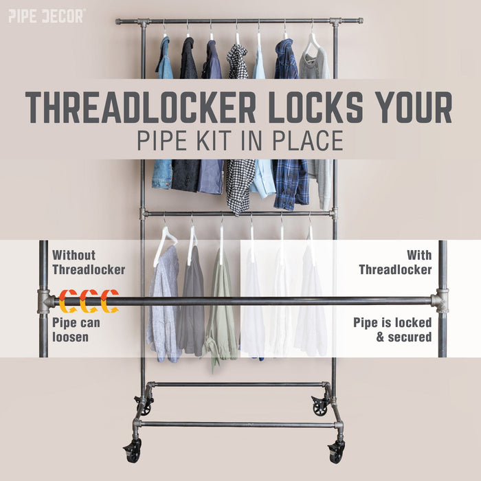 Threadlocker Gel Pipe Thread Sealant - Sweatfully